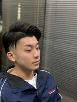 バーバーサトウ(BARBER SATO) ツーブロック サイドパート