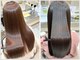 ヘアメイク ルエル(Hair Make Ruelle)の写真/乾かしただけでまとまる地毛風縮毛矯正!朝のスタイリング10分短縮!ずっと触っていたいサラツヤな仕上がりへ
