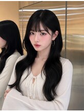 シー バイ ロンド 新宿(Sea by Lond) 巻ける縮毛矯正×くびれレイヤー/ピンクブラウン/イメチェン新宿