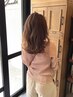 【朝のアイロンいらず】前髪ストレート+カット+髪質改善トリートメント