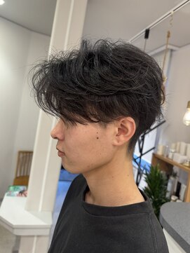 ヘアードレッシング イマイ(IMAI) 無造作センターパートマッシュ