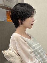 イミ(imi) 大人ボブ/ダークグレー/髪質改善/白髪ぼかし/ショートカット登戸