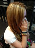 外国人風メッシュ♪