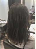 【西野】アッシュグレージュカラー