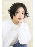 セミウェット ウェーブショート