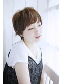 外ハネショート