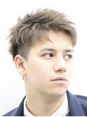 20'ss98ビジネスカジュアルソフトスパイラルパーマ/ツーブロック