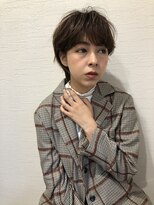 サク(Sac.)&nbsp;絶壁解消☆ショートボブ×柔らかベージュ　Sac.栃木優佑