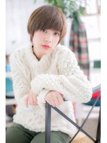 ヘアアンドビューティー ミック(Hair & Beauty miq)&nbsp;メルティカラーで大人かわいい小顔マッシュショートa