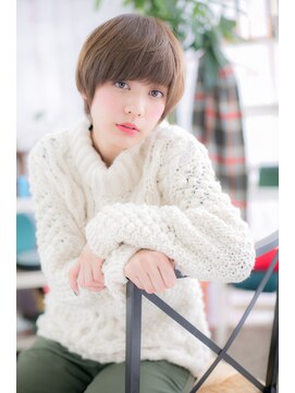 ヘアアンドビューティー ミック(Hair & Beauty miq) メルティカラーで大人かわいい小顔マッシュショートa