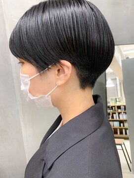 テトヘアー(teto hair) 刈り上げショート、刈り上げ女子、ベリーショート、就活ヘア