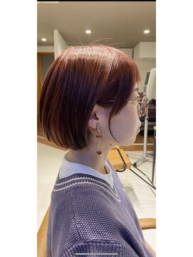 ククー ヘアーアンドメイクアップ(COU COU) アシメミニボブ