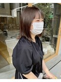 【mii】ボブ×グレージュカラー
