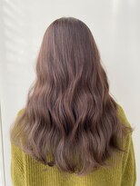 ジーナ 博多(Zina)&nbsp;【Zina】艶カラー/マロンベージュ/フェザーバング/20代30代40代