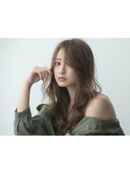 【カット+カラー+うる艶TR\9500】顔周りレイヤー＆抜け感で”華やかな大人可愛い”が叶う[銀座/髪質改善]