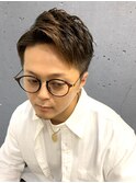 メンズ七三マッシュ<理容室><国立/国立駅/メンズ>