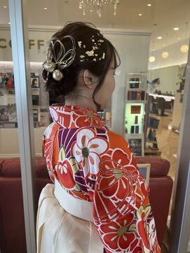 コワファースト  させぼ五番街店(COIFF1RST) 卒業式ヘアアレンジ&着付け