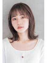 アルテ(ARTE)&nbsp;【ARTE表参道/青山】顔まわりレイヤーセミロング×透明感カラー