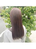 透明感カラー×髪質改善水素トリートメント