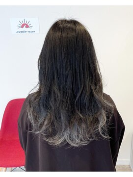 アズールサン 草加西口店(azule-sun) 10代20代　モノトーングレージュ,外国人風カラー,波巻き[草加駅]