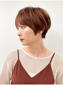 【長谷川】束感マッシュショート