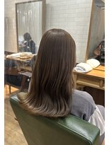 アンダーバーホワイトモデ 河内長野(_WHITE mode)&nbsp;※ 10代20代30代大人可愛いくすみブラウン