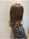 白髪ぼかしハイライト