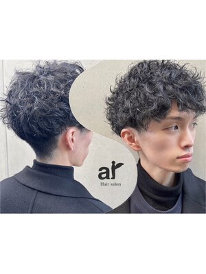 【メンズカット+パーマ￥7900】メンズのお客様も多く高い技術力とデザインでON/OFF決まるStyleに【北千住】