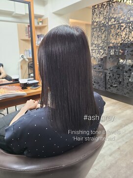 アンクラウド(an cloud) ブルーブラック/縮毛矯正/髪質改善