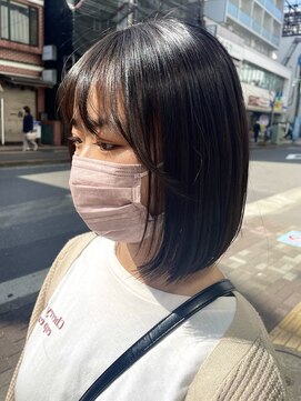 ノワ 三鷹店(Nowa) ボブ×縮毛矯正