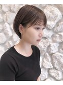【Moana Lua】#ショートボブ#マッシュショート#ブラウン