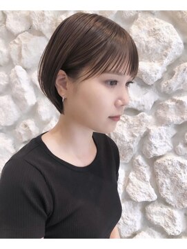 ルア モアナ バイ ヘッドライト 小田原2号店(Lua Moana by HEADLIGHT) 【Moana Lua】#ショートボブ#マッシュショート#ブラウン