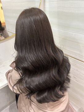 エルバイラビス 大宮(elu by lovis) 【SYUYA】オリーブブラウン/赤み消しカラー/韓国風/ブリーチなし