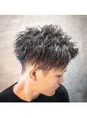 メンズ専門DAZZLE hair H ☆前下がりツイスト
