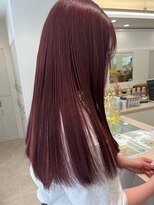 ガーデンヨコハマ(GARDEN YOKOHAMA) ダークレッド モーヴピンク ローズブラウン セミロング