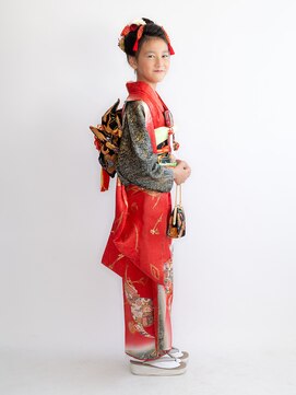 ヘアーサロン ラフリジー(Loufreasy) 七五三7歳着付け/日本髪アップヘアアレンジ/メイク/代々木新宿