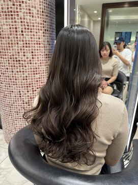 アピッシュ ギンザ(apish ginza) ロングパーマ/ロング/パーマ/髪質改善/韓国/プードルパーマ/藤野