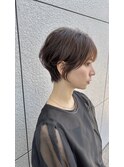 AH56小顔ショート/ワンカールパーマ/パーマショート