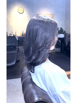 ベルプロッドバイアルター 千葉(bel. prod by aL-ter) アイスグレージュ　村田［千葉］黒髪/ボブルフ/ネビージュ