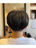10代20代メンズカット・メンズヘア/刈り上げマッシュ/韓国風