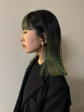 ノラ シブヤ(NORA) デザインカラー/シャドウルーツ/ルーツカラー/ワイドバング