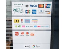 シンバヘアー(SHINBA HAIR)の雰囲気（クレジット、バーコード決済はじめお支払い方法も幅広くご用意！）