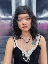 キジ(KIJI) ショートバング/フェイスレイヤー/スパイラルパーマ/パーマ