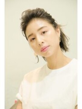 フルーノヘア 八幡駅(Hulu-no.hair) リーゼント風アレンジボブ