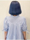 夏髪★ハイトーンブルーヘア【CERCA新宿】