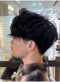 メンズ マッシュ シャドウパーマ メンズパーマ