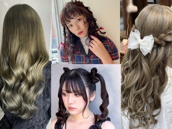 遊人セントラル(CENTRAL)の写真/【ヘアセット￥1500~】イベント・推し活・ライブ・結婚式・二次会に！アレンジ・巻き下ろしも大好評◎