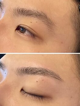 アニモヘアー(Animo hair)の写真/【西岡/駐車場あり◎】大人気のメンズアイブロウ導入/眉毛が変わるだけで好印象に◎