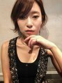 ラフィス ヘアー リュクス 門前仲町店(La fith hair luxe)&nbsp;襟足のハネをポイントにシャープなスタイル