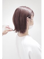 メモリーズ 水天宮前店(Memories)&nbsp;小顔大人ボブチョコレートブラウンココアベージュ30代40代